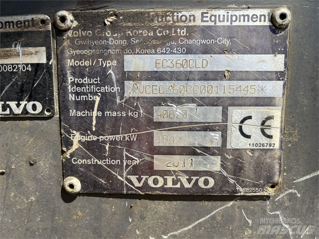 Volvo EC 360 C LD Telakaivukoneet
