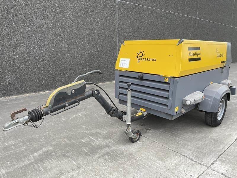 Atlas Copco QAX 40 Dieselgeneraattorit