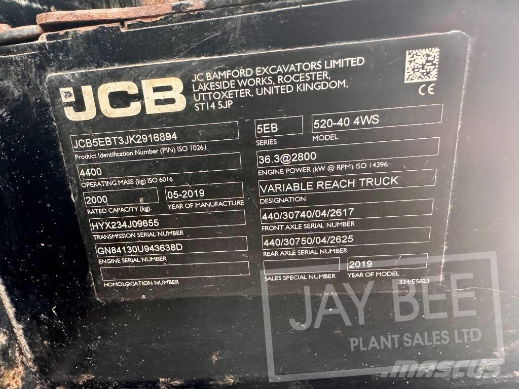JCB 520-40 Kurottajat