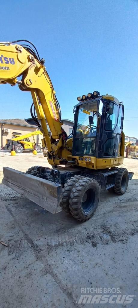 Komatsu PW 98 MR-11 Pyöräkaivukoneet