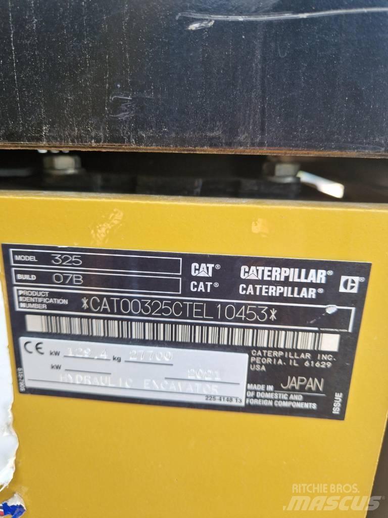 CAT 325 Telakaivukoneet