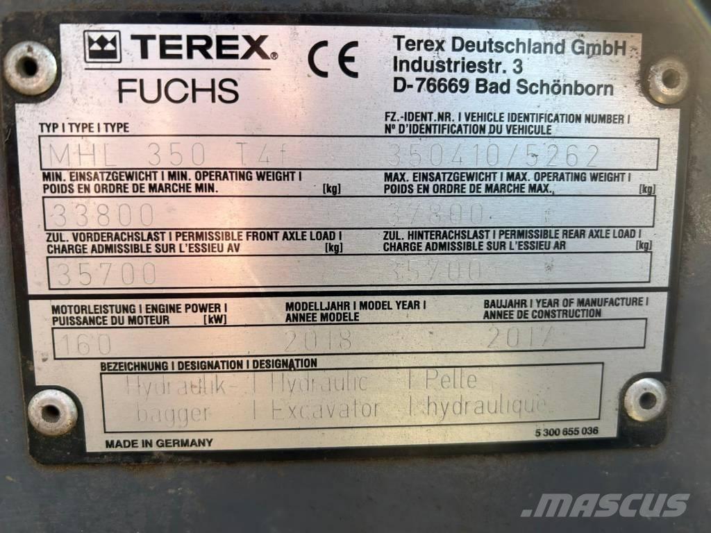 Fuchs MHL350F Jätteenkäsittelijät