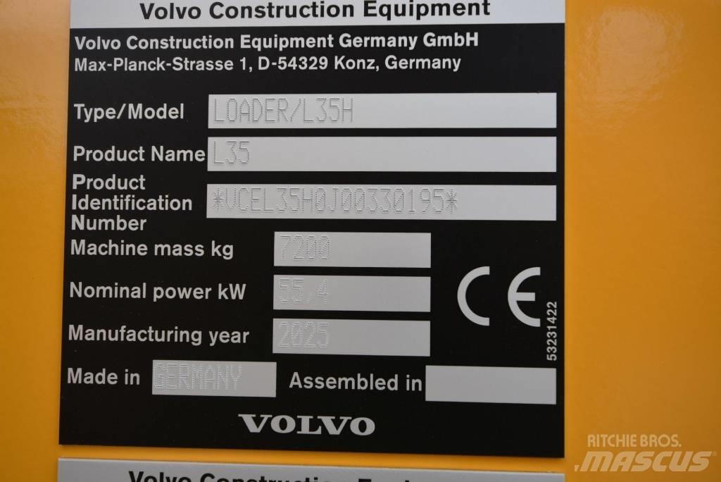Volvo L 35 H Pyöräkuormaajat
