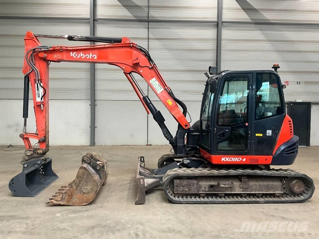 Kubota KX 080-4 Midikaivukoneet 7t - 12t