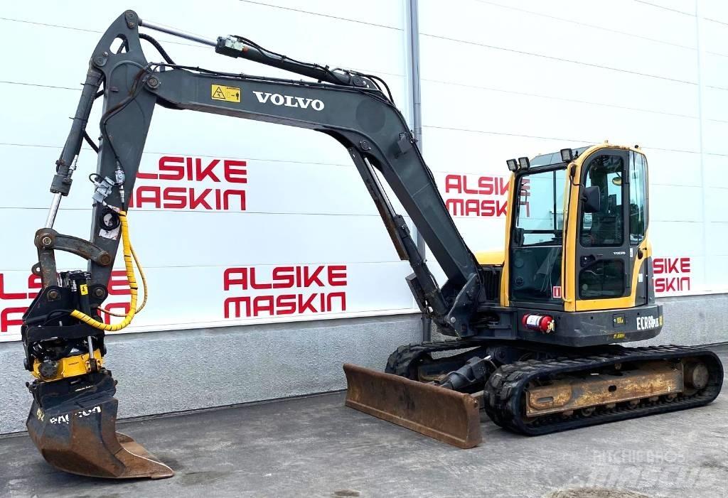 Volvo ECR 88 Midikaivukoneet 7t - 12t