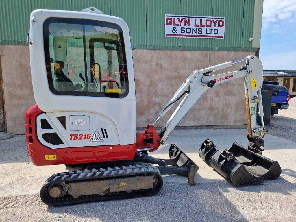 Takeuchi TB 216 A Minikaivukoneet < 7t