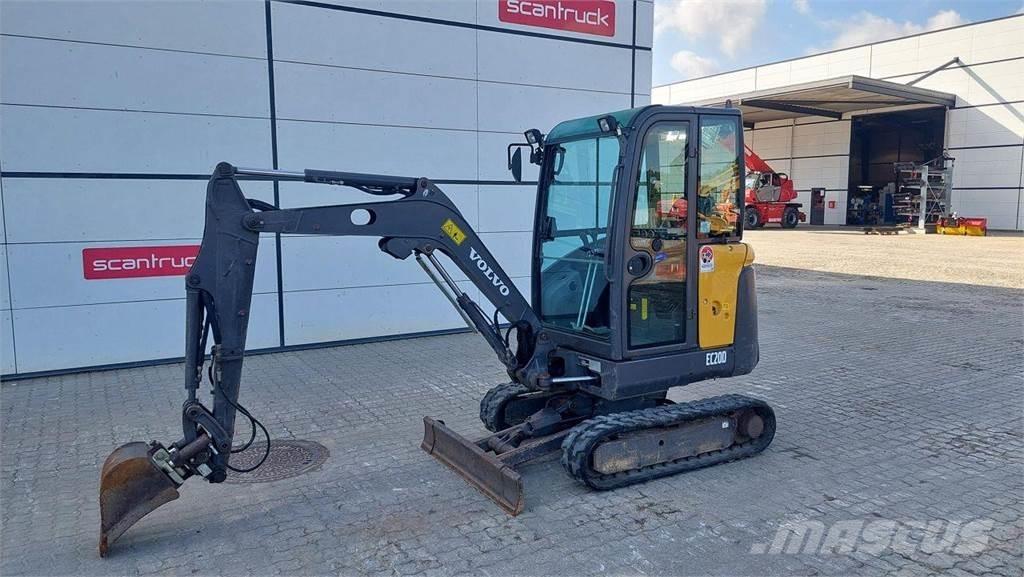 Volvo EC20D Pyöräkaivukoneet