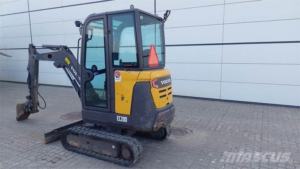 Volvo EC20D Pyöräkaivukoneet