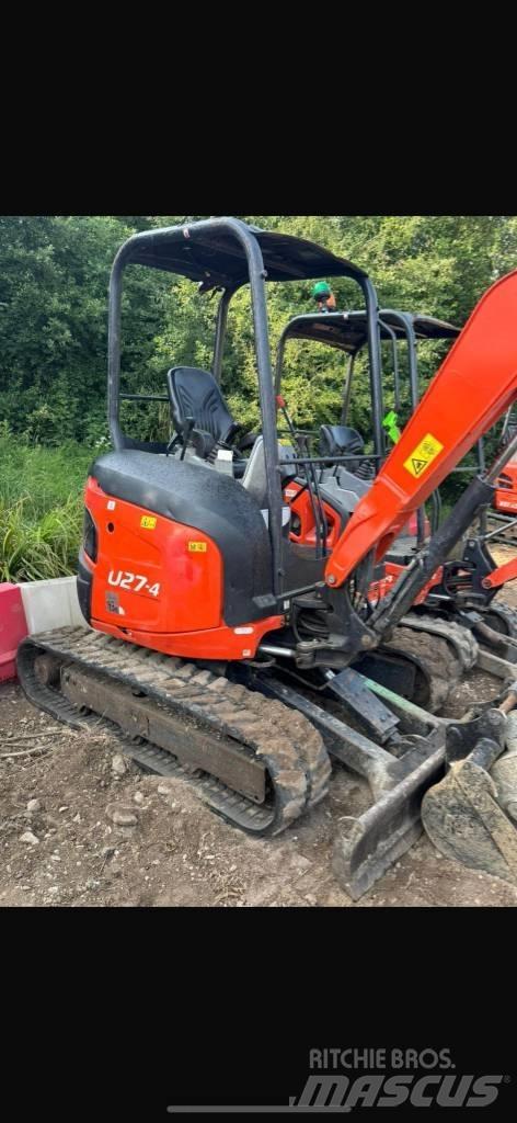 Kubota U 27-4 Minikaivukoneet < 7t