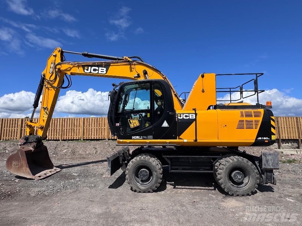 JCB JS 160 W Pyöräkaivukoneet