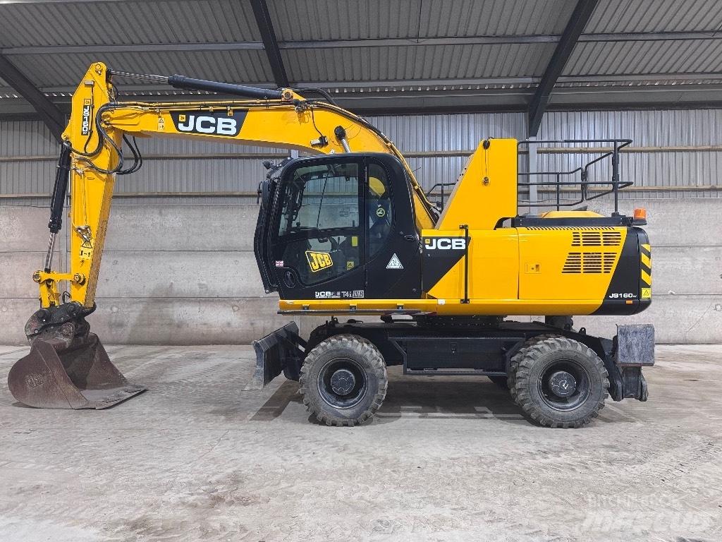 JCB JS 160 W Pyöräkaivukoneet
