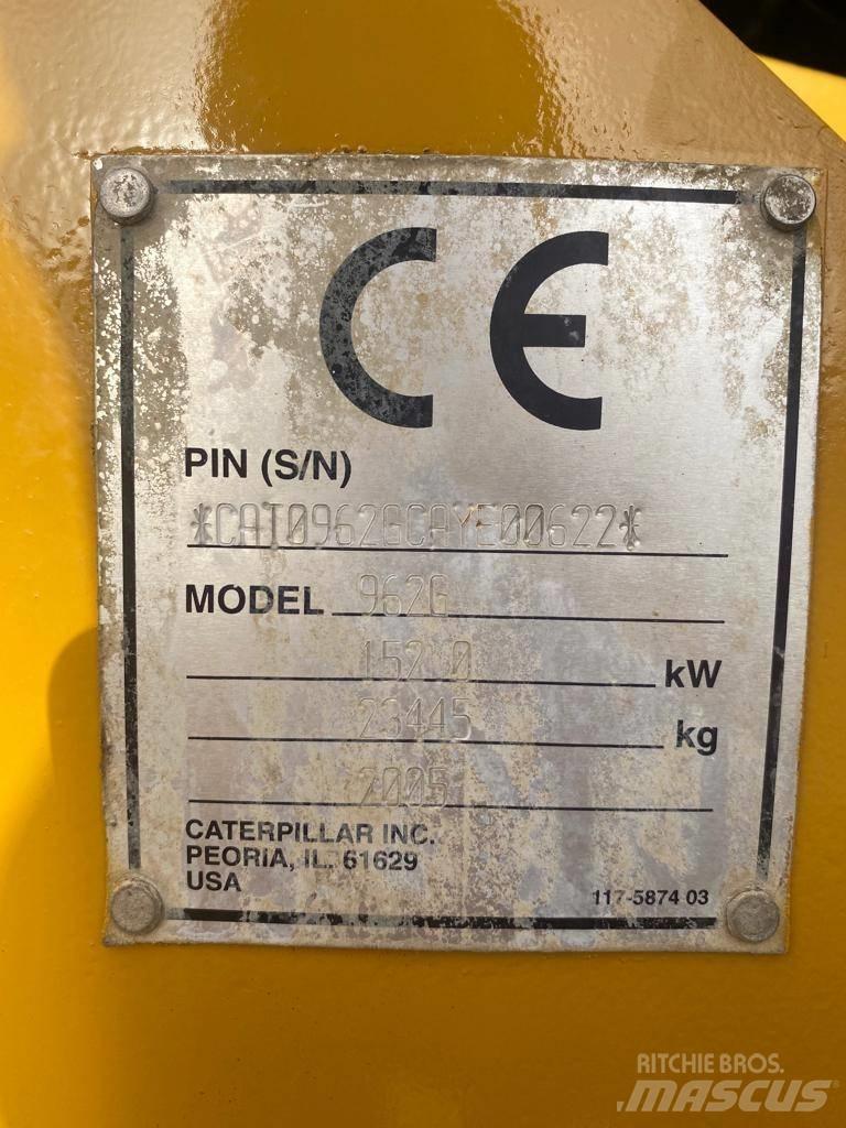CAT 962 G Pyöräkuormaajat