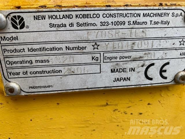 New Holland E 70 SR Midikaivukoneet 7t - 12t