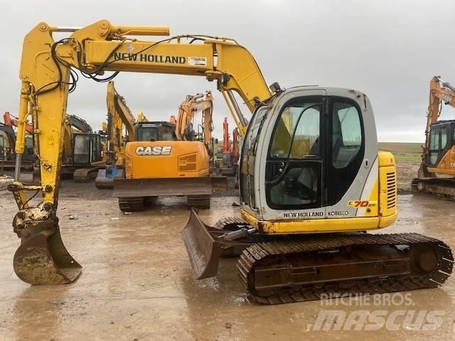 New Holland E 70 SR Midikaivukoneet 7t - 12t