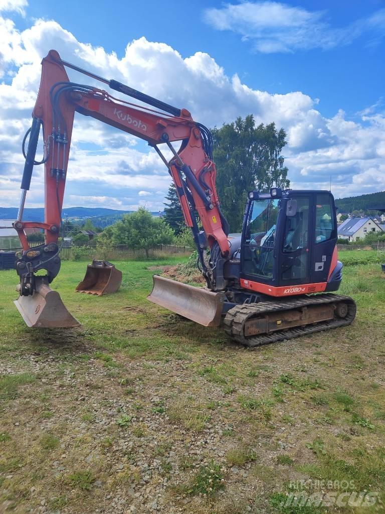 Kubota KX 080-4 Midikaivukoneet 7t - 12t