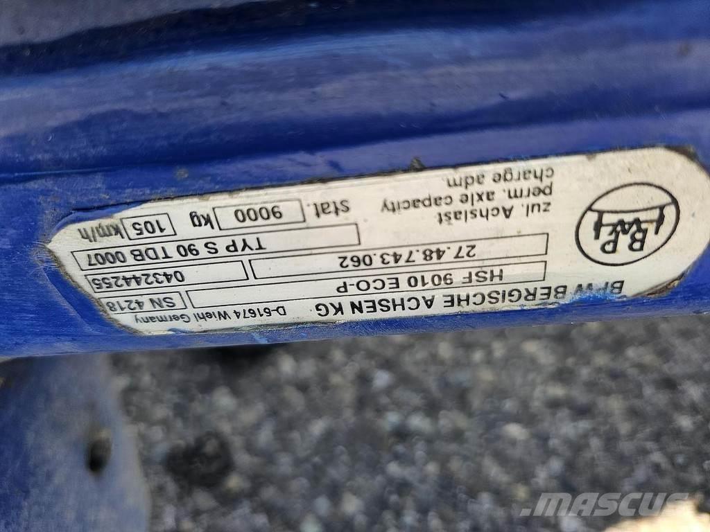 BPW HSF 9010 ECO-P Akselit