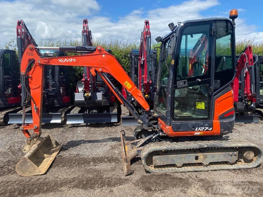 Kubota U 27-4 Minikaivukoneet < 7t