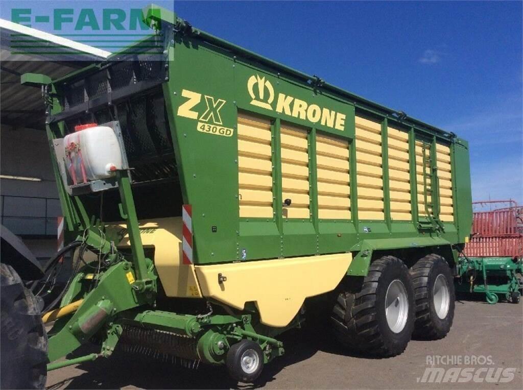 Krone zx 430 gd Viljavaunut