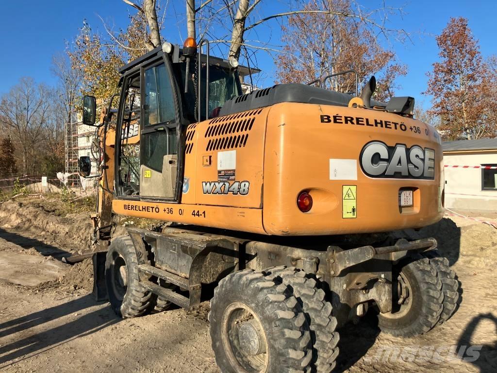 CASE WX 148 Pyöräkaivukoneet
