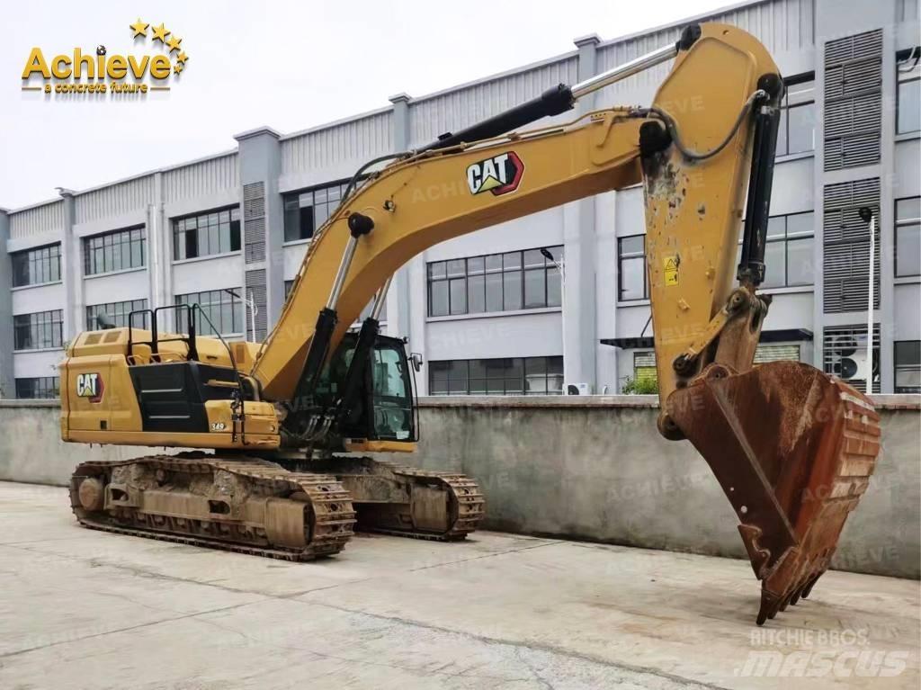 CAT 349 Telakaivukoneet