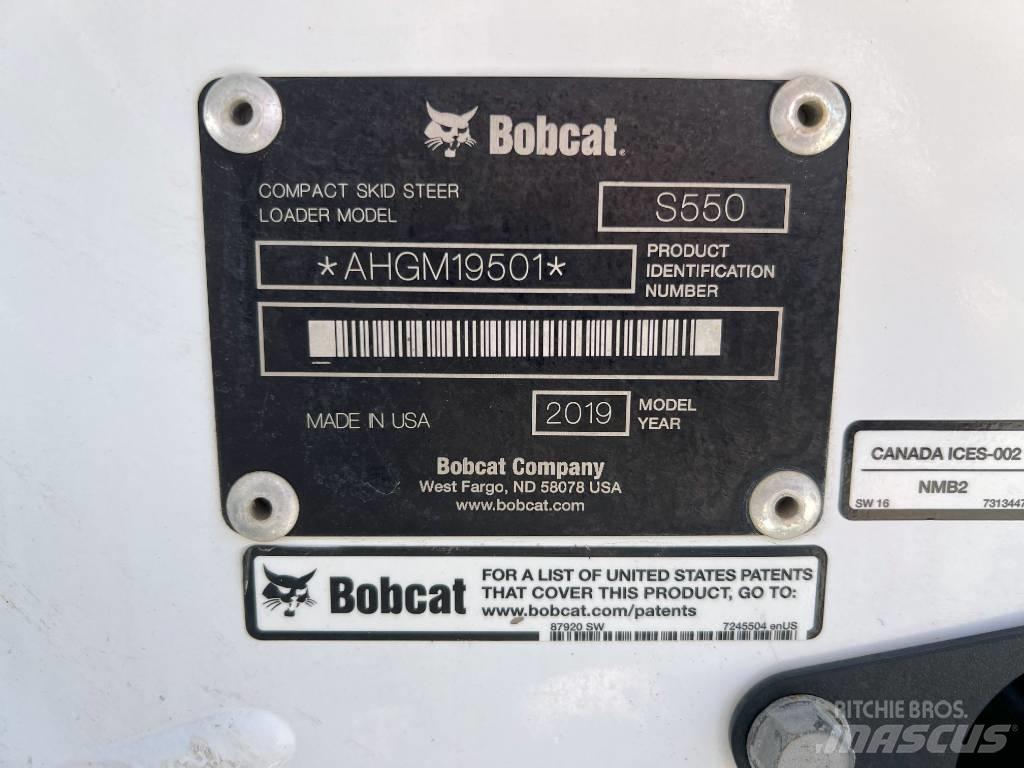 Bobcat S550 Liukuohjatut kuormaajat