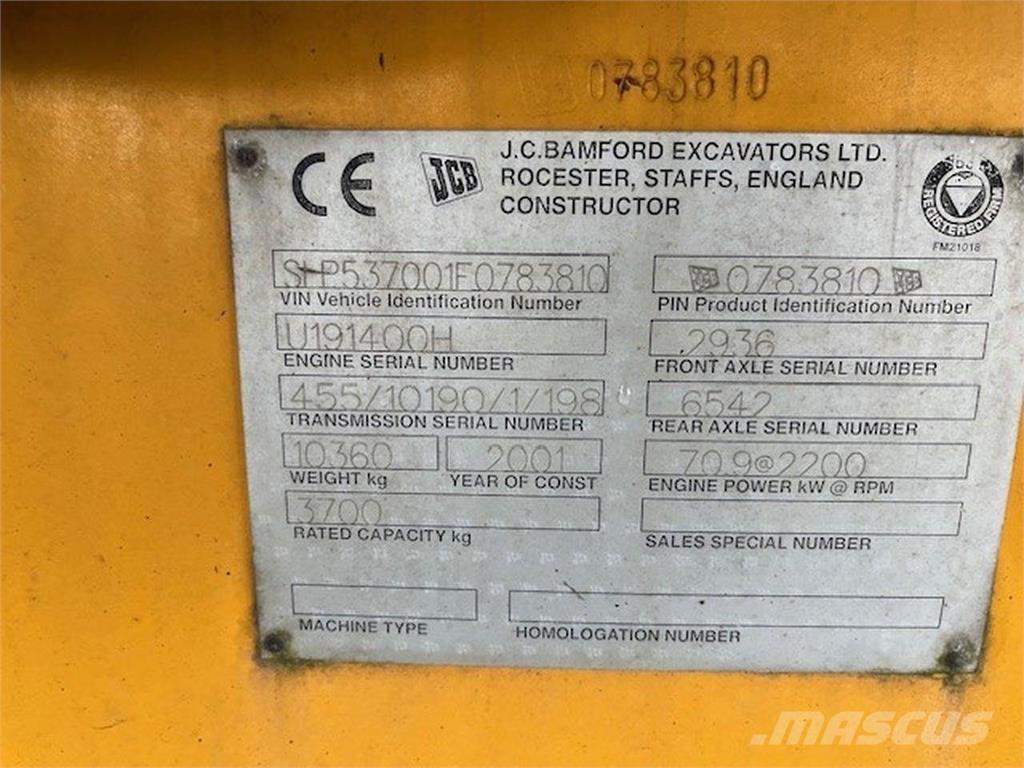 JCB 537-135 Kurottajat