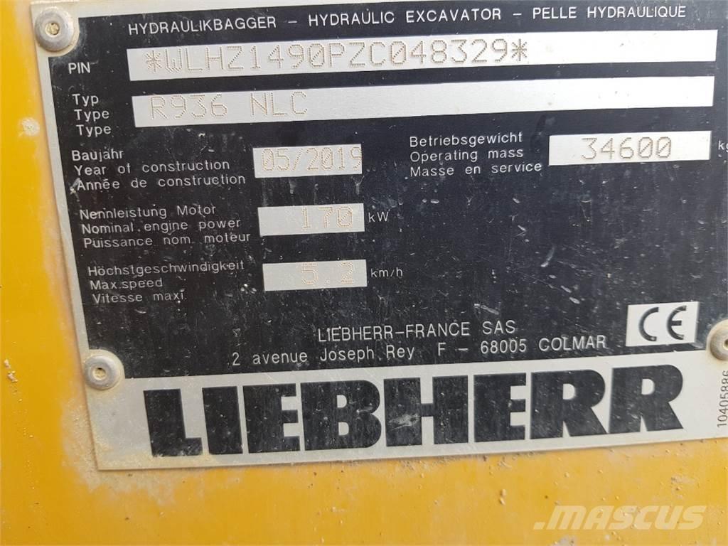 Liebherr R936 NLC Telakaivukoneet