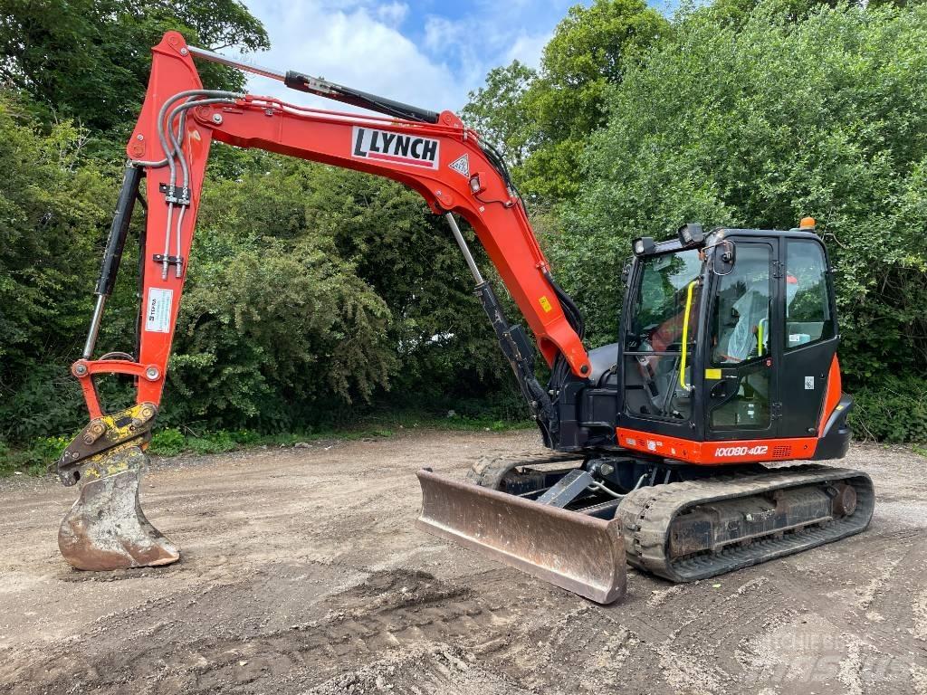 Kubota KX 080-4 Midikaivukoneet 7t - 12t