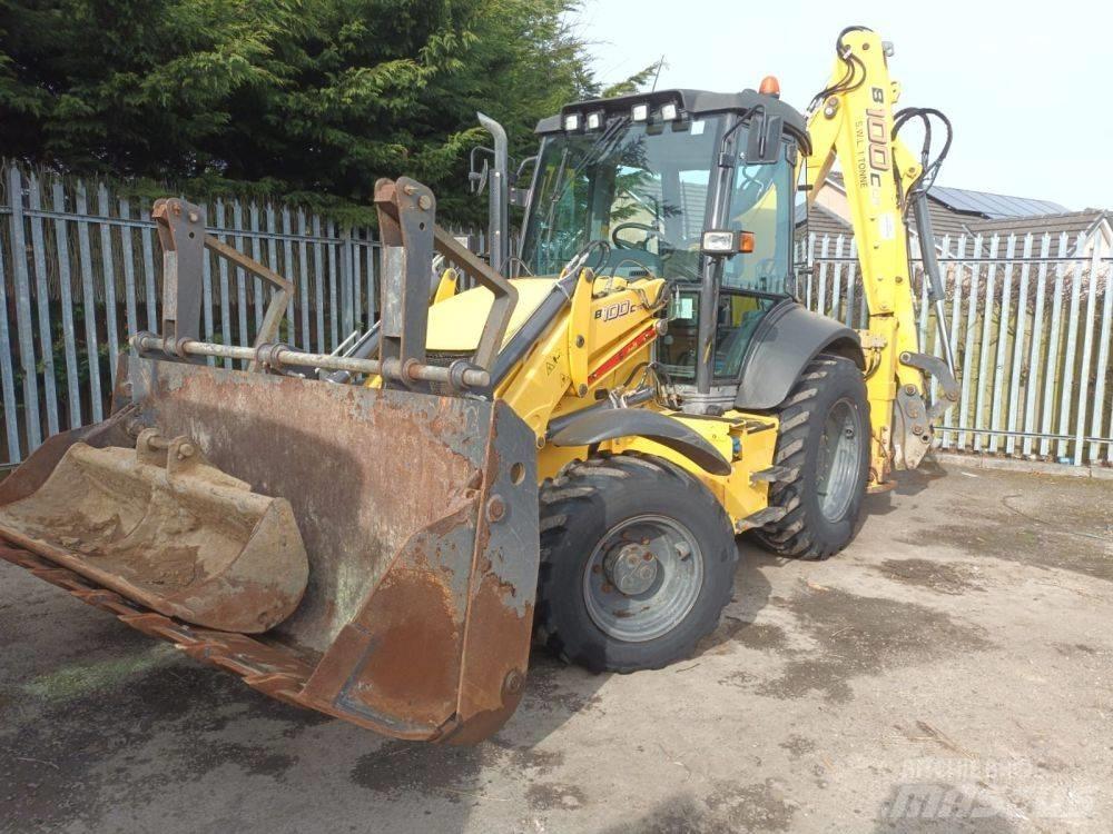 New Holland B 100 Kaivurikuormaajat