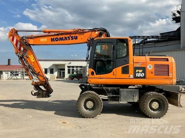 Komatsu PW 180-10 Pyöräkaivukoneet