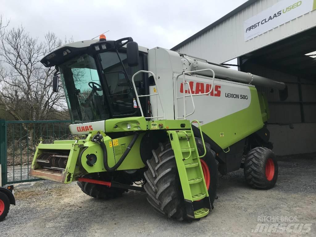 CLAAS Lexion 580 Leikkuupuimurit