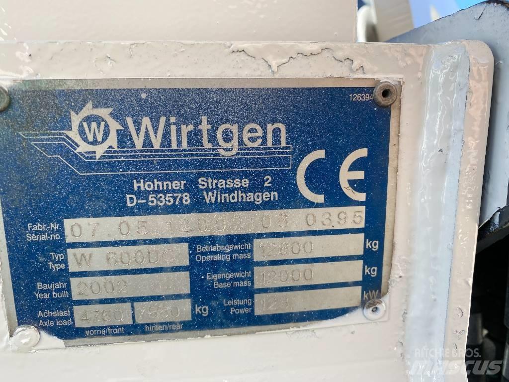 Wirtgen W600DC Kylmäasfalttikoneet