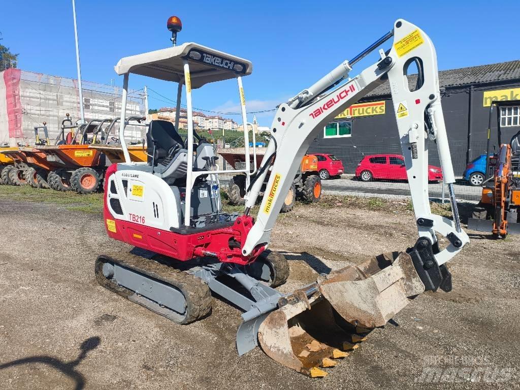 Takeuchi TB 216 Minikaivukoneet < 7t