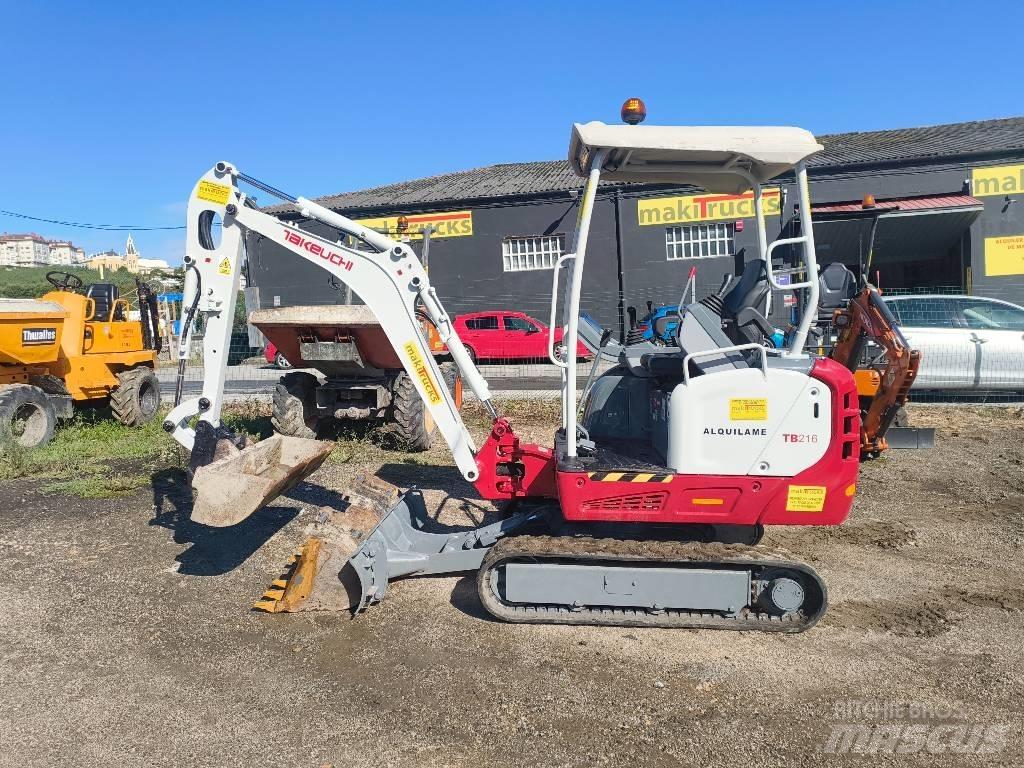 Takeuchi TB 216 Minikaivukoneet < 7t