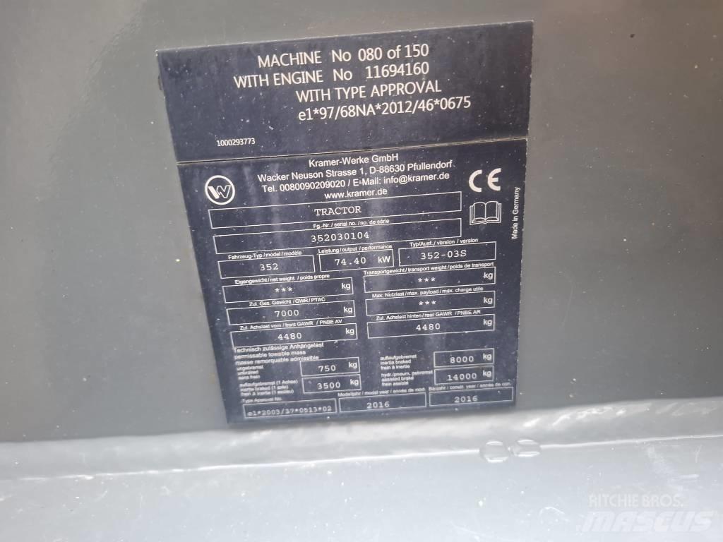 Kramer 8105 Pyöräkuormaajat
