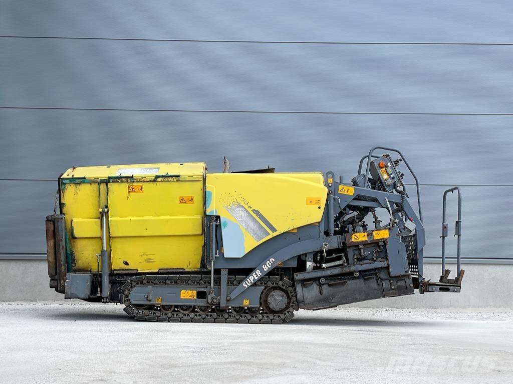 Vögele SUPER 800 Asfalttikoneet