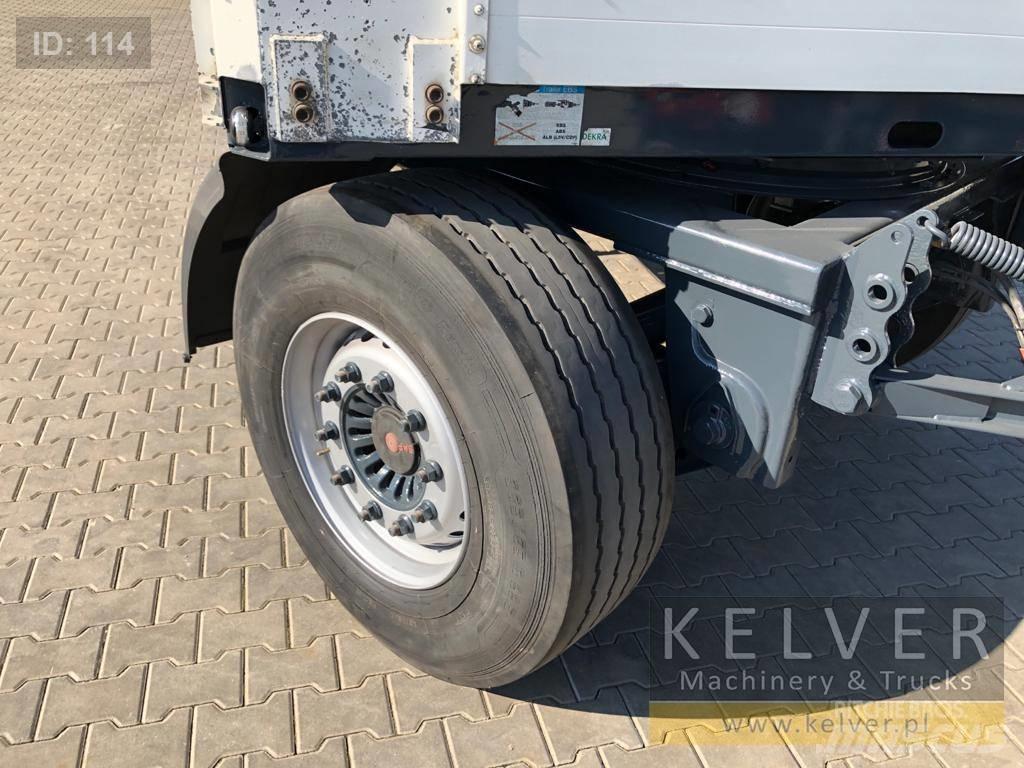 Fliegl ZPS 180 Lavaperävaunut