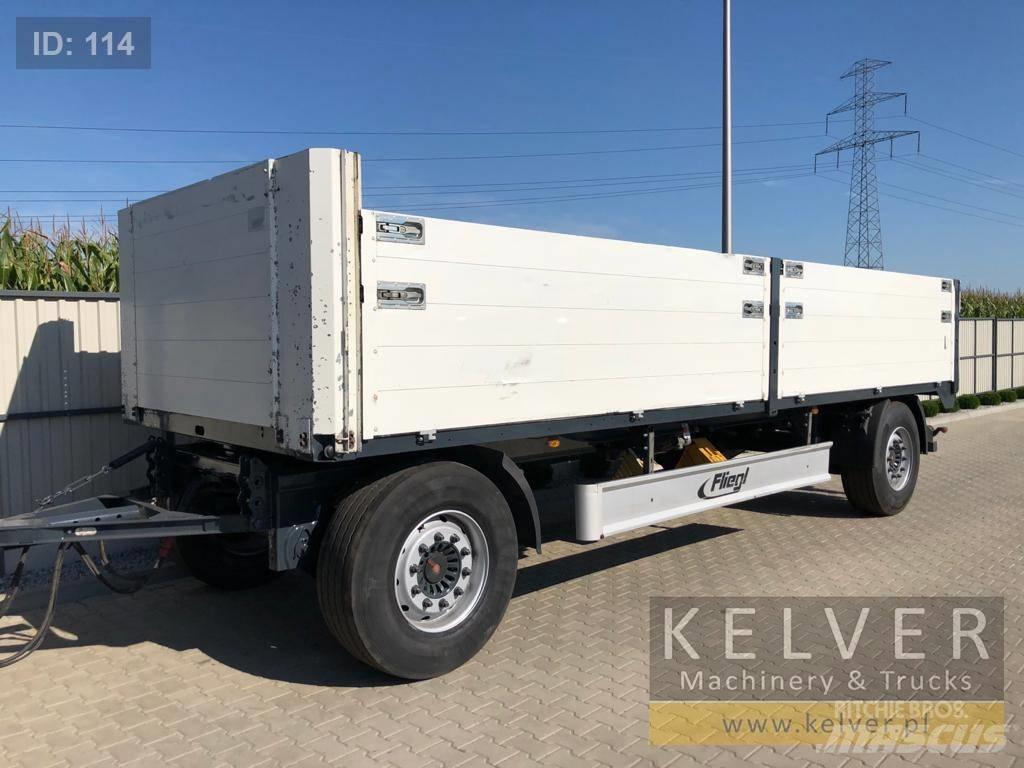 Fliegl ZPS 180 Lavaperävaunut