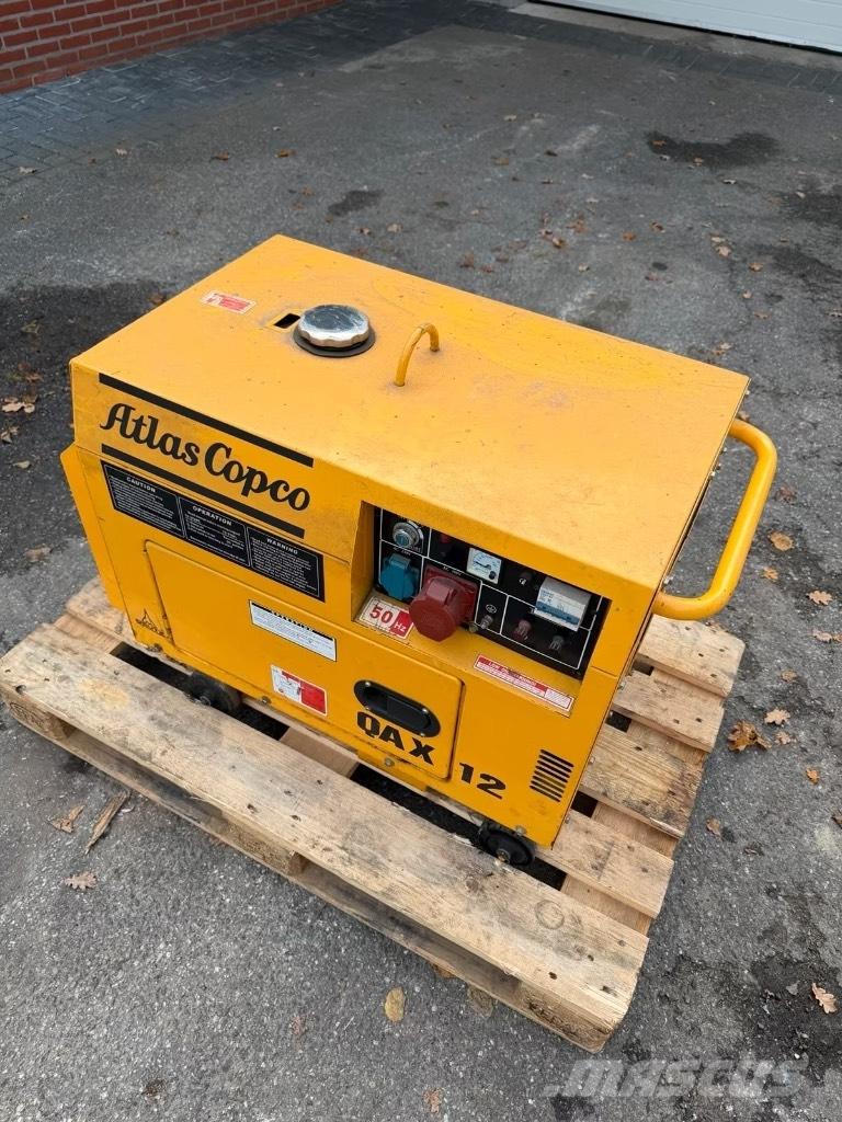 Atlas Copco QAX 12 Dieselgeneraattorit