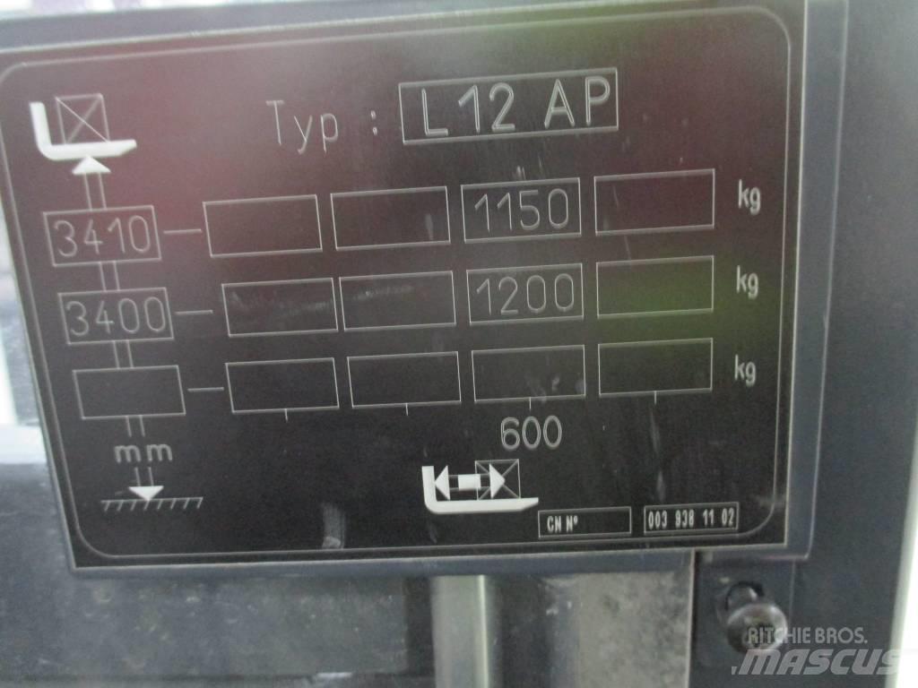 Linde L 12 AP Ajettavat pinoamisvaunut