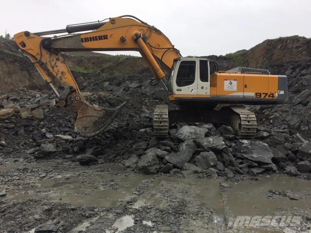 Liebherr R 974 C Telakaivukoneet
