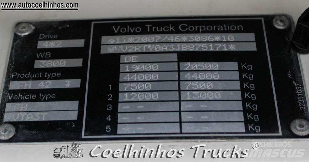 Volvo FH 460 Vetopöytäautot