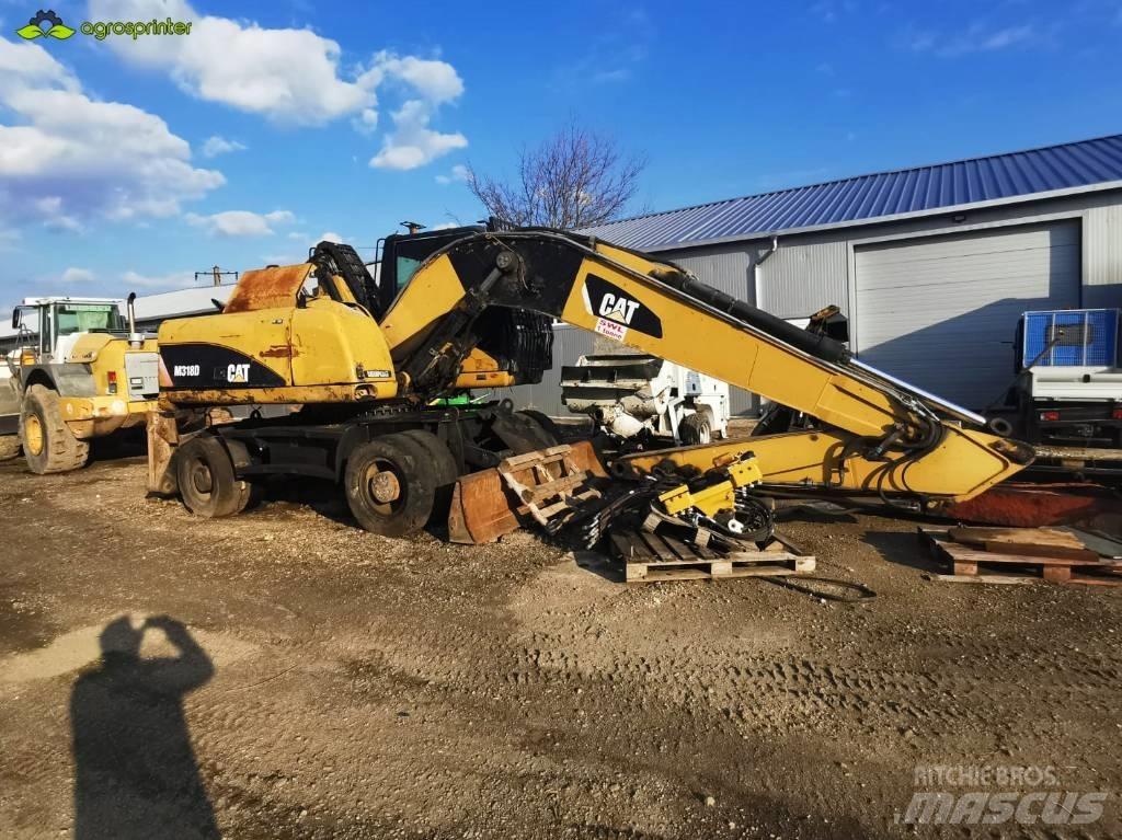 CAT M 318 D Jätteenkäsittelijät