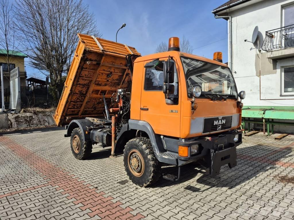MAN 8 163 Wywrotka Sora- ja kippiautot