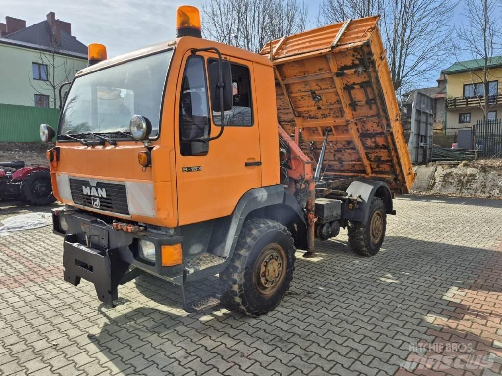 MAN 8 163 Wywrotka Sora- ja kippiautot