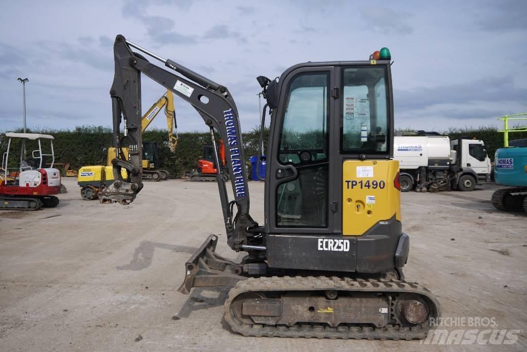 Volvo ECR 25 D Minikaivukoneet < 7t