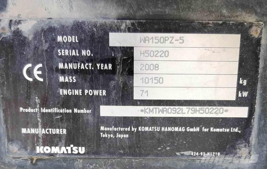 Komatsu WA 150-5 Pyöräkuormaajat