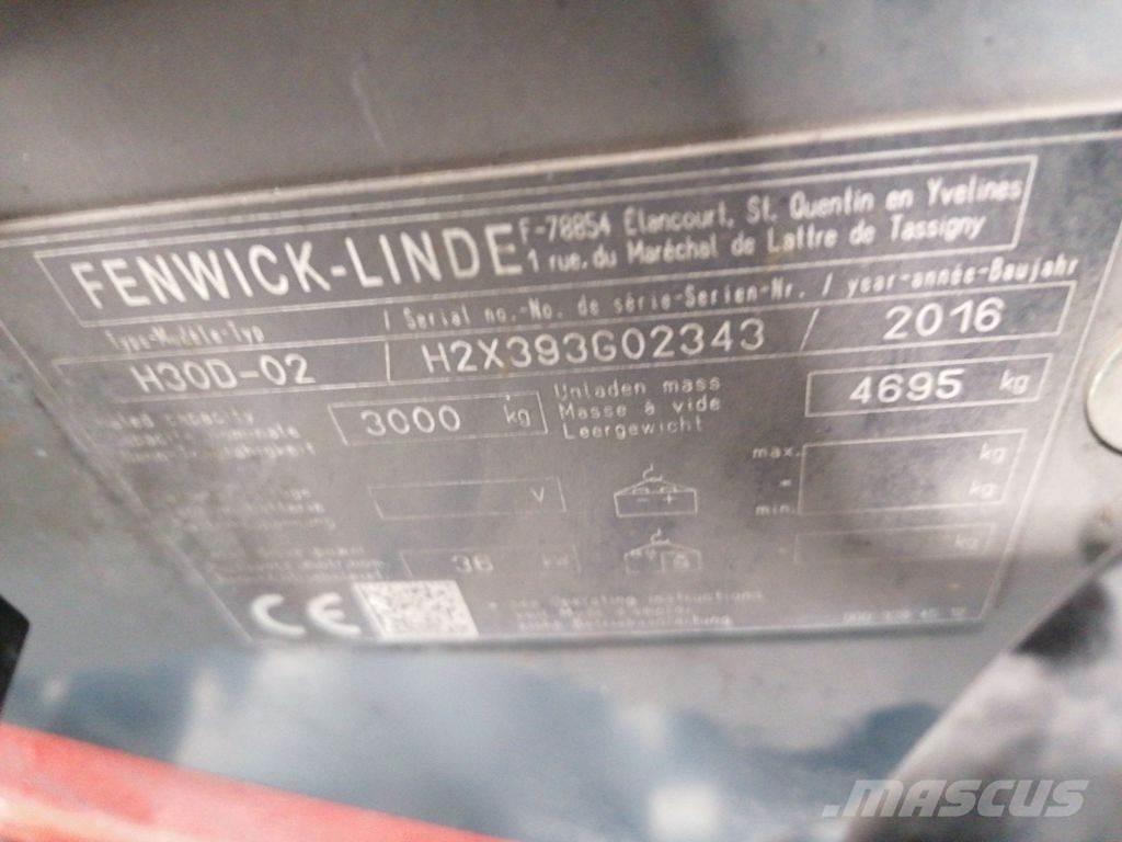 Linde H30D-02 Dieseltrukit