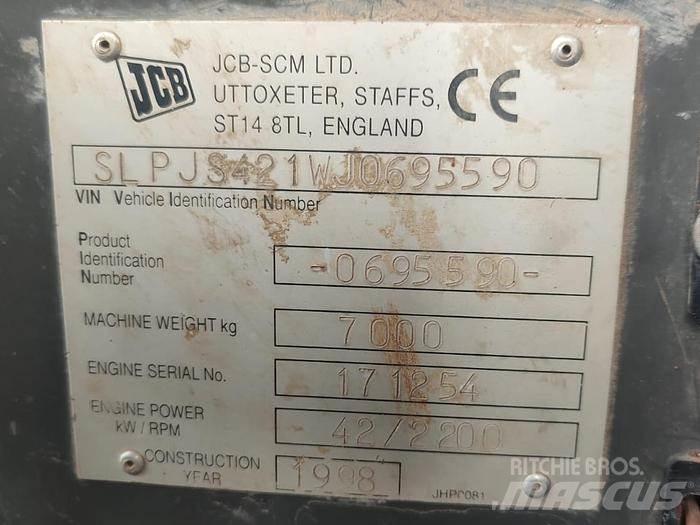 JCB JS70 Midikaivukoneet 7t - 12t