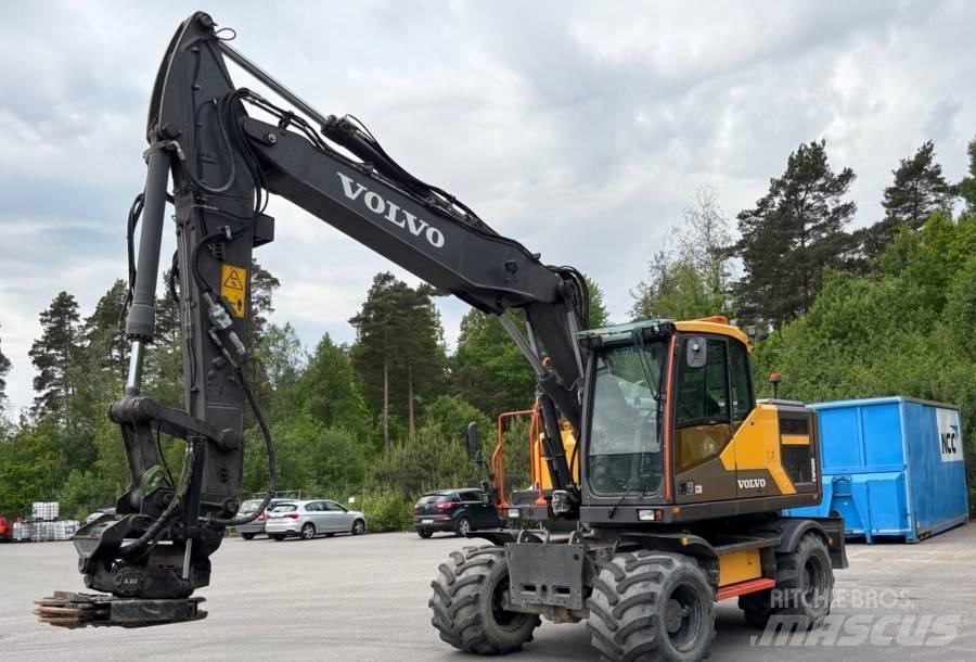 Volvo EW160E Pyöräkaivukoneet